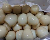 しゃぶしゃぶ温野菜のうずらの卵の味玉作り方3写真