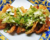 ネギ塩だれ揚げ餃子！ご飯にもビールにも♪作り方6写真