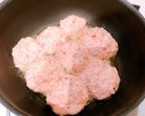 簡単★豆腐とひき肉と玉ねぎでハンバーグ！作り方5写真