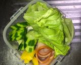 ママへのお弁当^_^190606作り方5写真