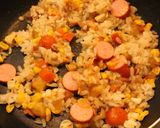 和風カレーチャーハン作り方4写真