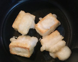 やみつき☘️おつまみ揚げ餅＆温OR冷そば作り方4写真