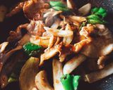 こってり♥️豚肉と舞茸のオイスター炒め♪作り方5写真