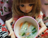 リカちゃんサイズ♡おせんさん再現ꕤ漬物作り方4写真