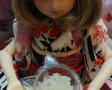 リカちゃんサイズ♡鯵の酢〆丼ꕤおせん再現作り方5写真