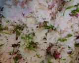 牛肉ちらし寿司(しば漬)作り方1写真