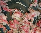 牛肉ちらし寿司(しば漬)作り方3写真