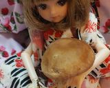 リカちゃんサイズ♡納豆椎茸ꕤ酒のアテ*.作り方1写真