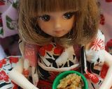 リカちゃんサイズ♡納豆椎茸ꕤ酒のアテ*.作り方3写真