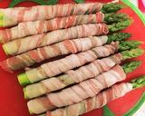 アスパラの肉巻き♡甘辛豚バラ巻き作り方2写真