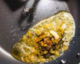 高菜の和風クリームパスタ作り方2写真