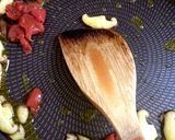 鶏ささみと梅と大葉のおろしポン酢パスタ♪作り方5写真