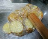 旨っ♥️じゃがいもチーズガレット作り方3写真