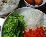 肉なし!簡単本格派チャーハン作り方1写真