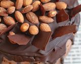 父の日ケーキ♢俺Loveチョコアーモンド作り方45写真