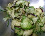 夏野菜のさっぱり箸休め作り方3写真