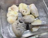 お弁当⭐︎レンチン7分⭐︎里芋としらすの煮物作り方6写真