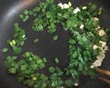ニラとニンニクの炒飯作り方4写真
