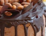 父の日ケーキ♢俺Loveチョコアーモンド作り方43写真