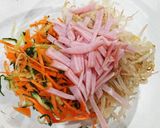 いつもの中華サラダにもやしをin☆作り方5写真