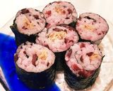 子供も喜ぶ☆超簡単！つけもの海苔巻♪作り方5写真