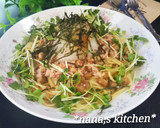 超～簡単♪大根とツナと納豆の和風パスタ作り方3写真