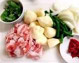 簡単♪梅干しと大葉の肉じゃが♪作り方2写真