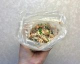 白菜とニラ入り鶏肉団子スープ作り方5写真