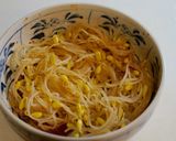 キムチの素で♪豆もやしのさっぱりナムル作り方2写真