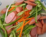 電子レンジ✿バター風味焼きうどん作り方4写真
