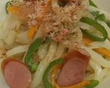 電子レンジ✿バター風味焼きうどん作り方8写真