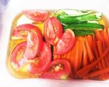 野菜のピクルス！創味、だしまろ酢、簡単！作り方3写真