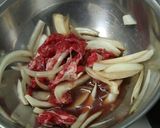 鍋もフライパンも不要☆簡単すき焼き風煮作り方2写真
