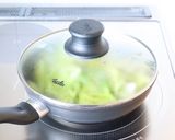 簡単手軽【青リーキとにんにくのバター蒸し作り方3写真