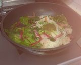 パイナップルチリのエスニック素麺炒め作り方7写真