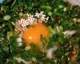 ニラ玉　うどん　【男飯】作り方2写真