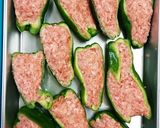 我が家のピーマンの肉詰め作り方4写真