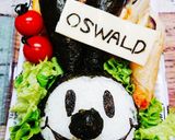 オズワルド♪♪キャラ弁♪♪作り方4写真