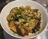レンジで簡単♪ナスの甘味噌こな納豆和え作り方4写真
