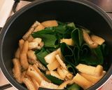小松菜と油揚げの煮浸し作り方3写真