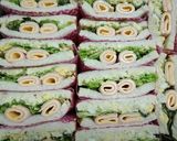 ハムチーズ玉子のミックスサンドイッチ♪作り方9写真