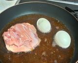 鶏旨煮と煮卵（チャーシュー風）作り方3写真