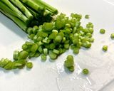 ニラたっぷり☆豚ニラのハンバーグ作り方1写真