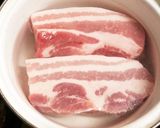 豚ばら肉ときゅうりのさっぱりポン酢和え作り方1写真
