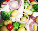 白身魚と新じゃがのコンソメ蒸し煮☆作り方10写真