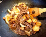 皮ごと食べよう！新じゃがと牛肉の甘辛煮作り方9写真