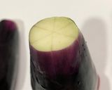 レンジで簡単☆なすの白だし梅肉おひたし作り方1写真