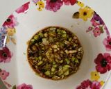 レンジのみで完成！蒸しササミのネギだれ作り方3写真
