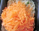 火を使わず！瓜と人参のスパゲッティサラダ作り方2写真
