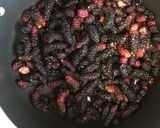 超簡単煮るだけ桑ジャム作り方1写真